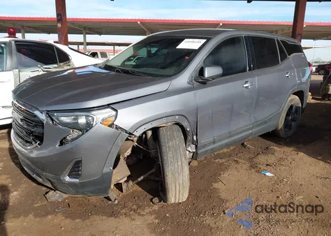 2019 GMC Terrain Sle from USA, damaged, VIN 3GKALTEV3KL283960